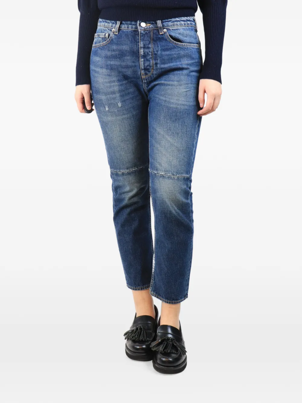 Golden Goose Tief sitzende Jeans - Blau
