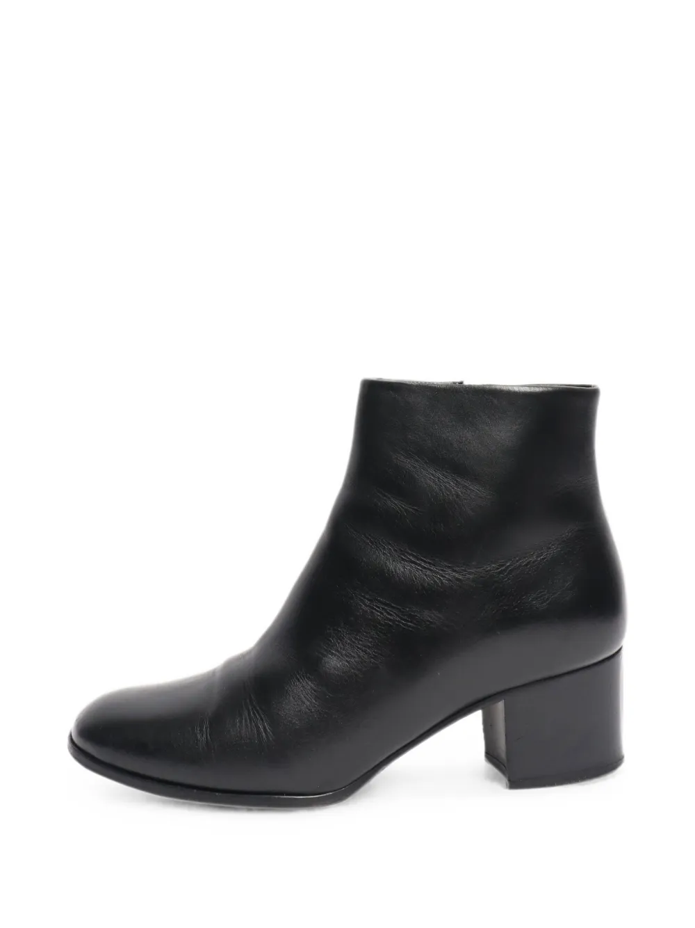 CHANEL Pre-Owned CC interlocking ankle boots - Black