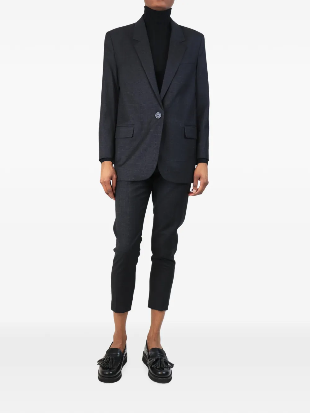 MARANT ÉTOILE Completo due pezzi a quadri - Nero