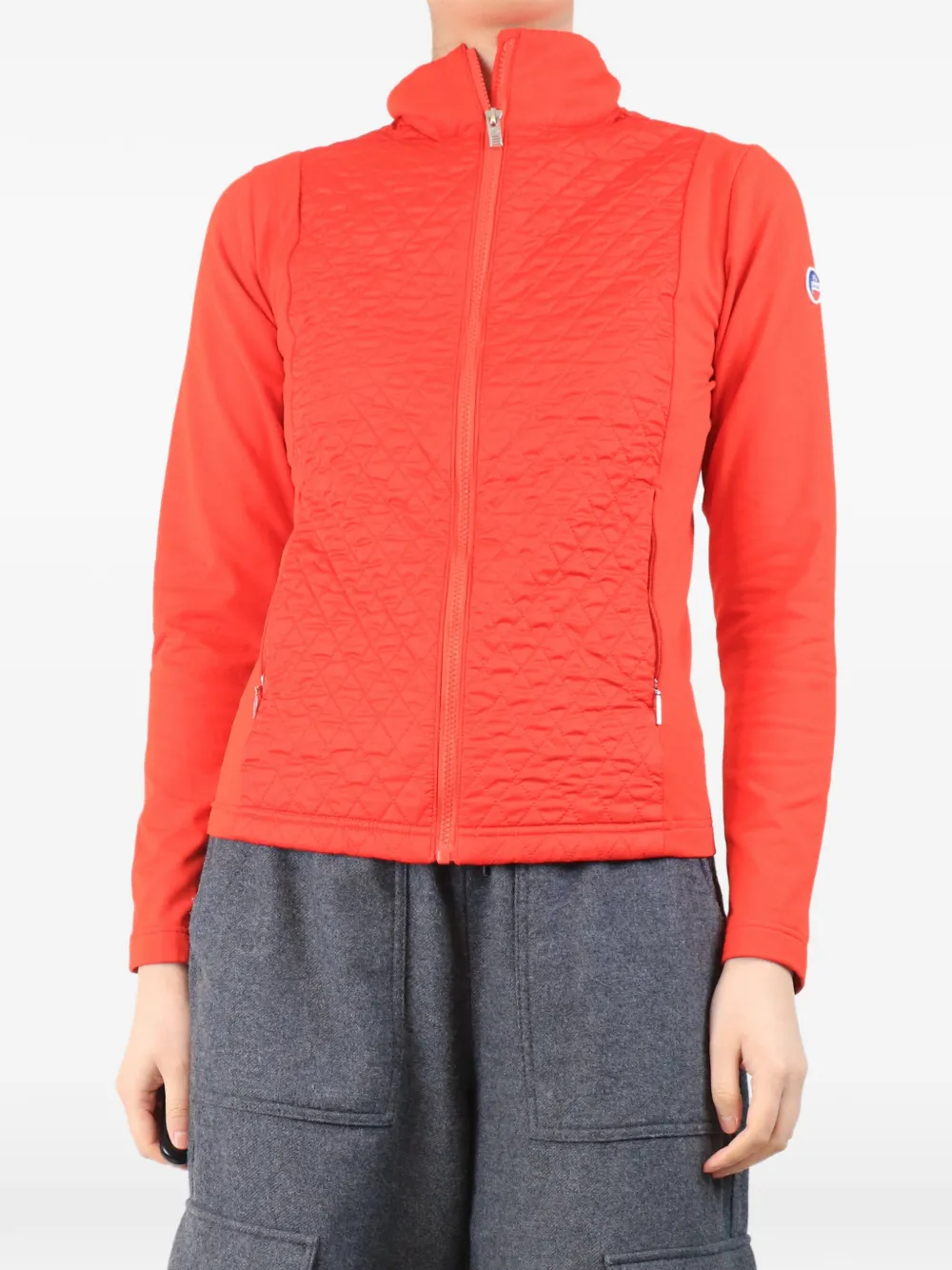 Fusalp Giacca con zip - Rosso