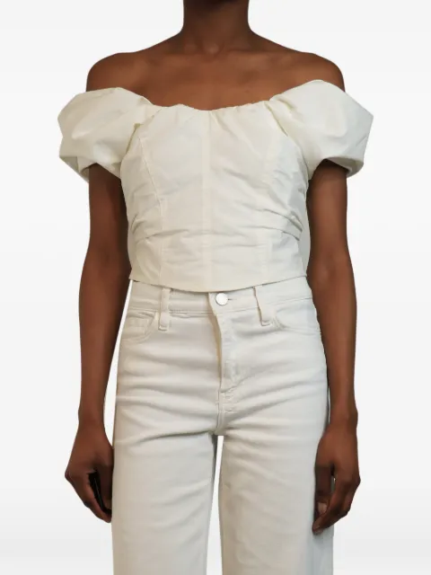 A.L.C. off-shoulder cropped top