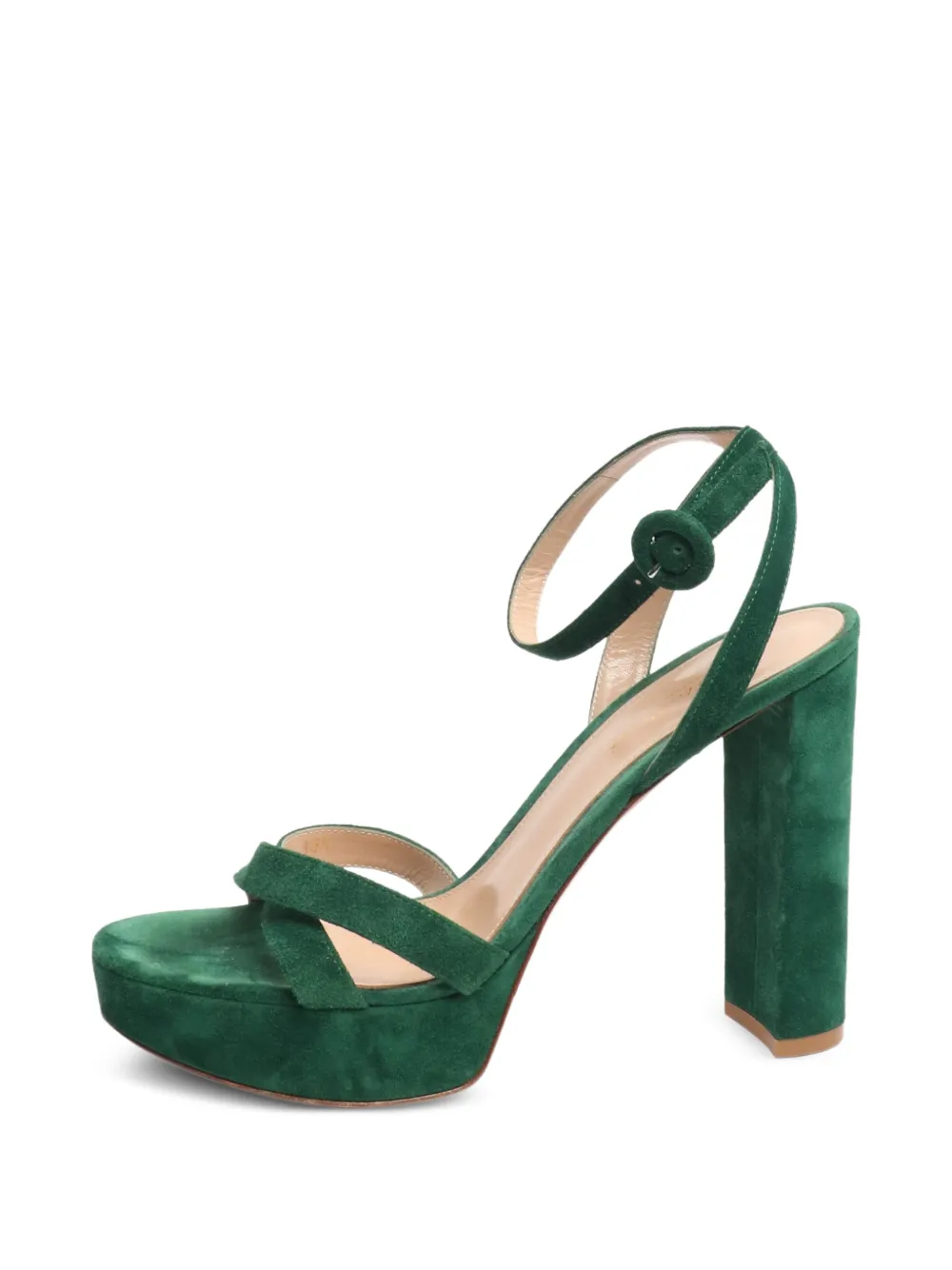 Gianvito Rossi Sandali con suola rialzata - Verde