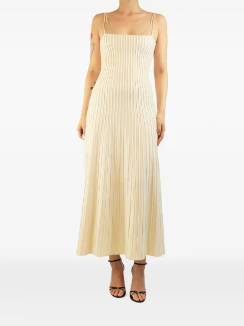 Casasola Carlotta ribbed midi dress