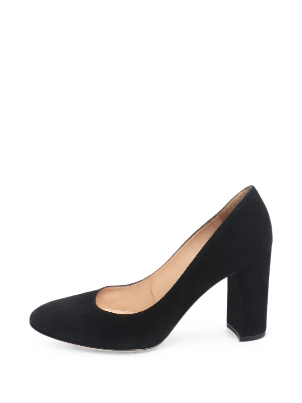 Gianvito Rossi Pumps in pelle scamosciata - Nero