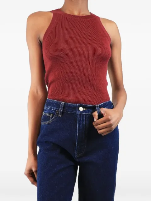 Issue Twelve Zoe ribbed tank top
