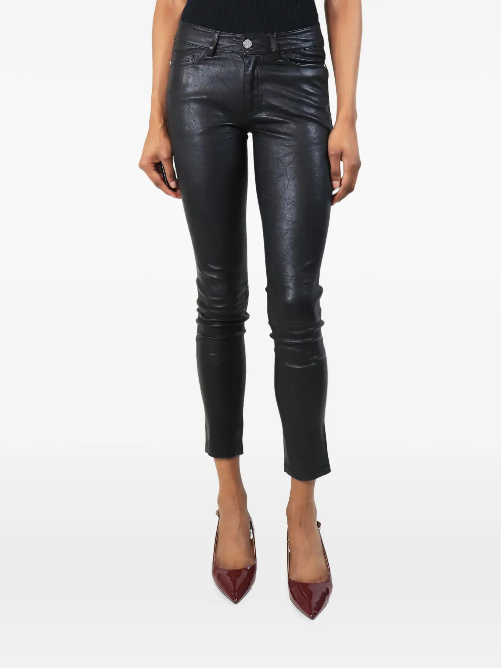 Zadig&Voltaire Pantaloni skinny Phlame - Nero