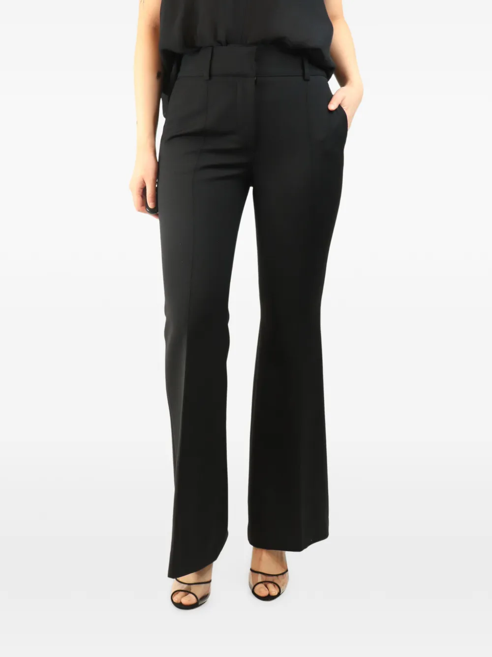 Gabriela Hearst Pantaloni svasati - Nero