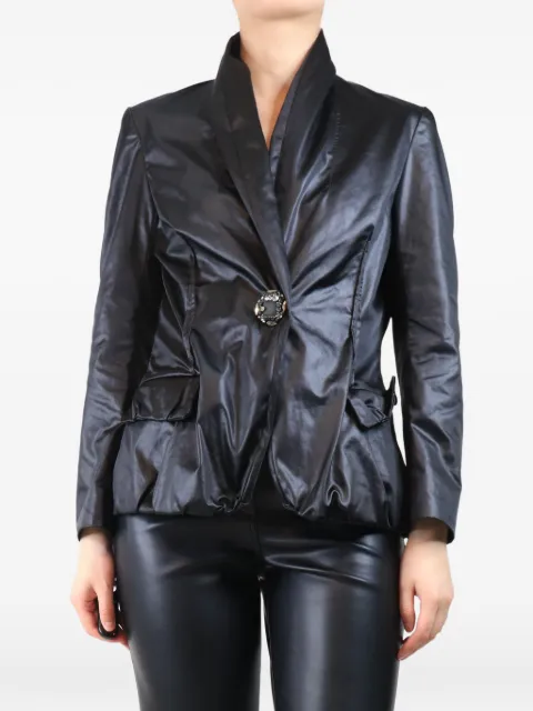 Lanvin Pre-Owned embellished-button blazer