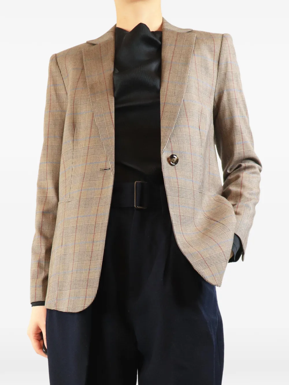 FRAME Blazer a quadri - Toni neutri