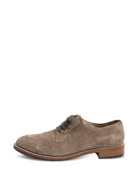 Brunello Cucinelli Vintage sparkly-trim lace-up Derby shoes