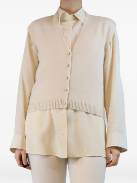 ME+EM button-down knit vest