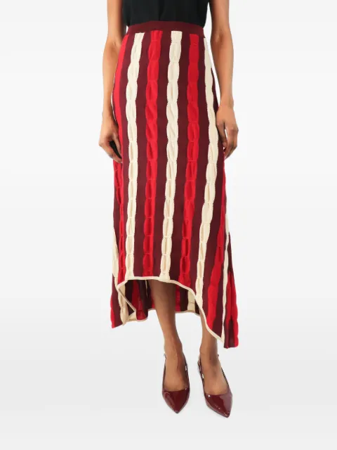 Marni Pre-Owned striped knit skirt