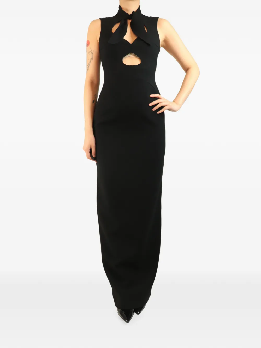 Roksanda Kamaria keyhole maxi dress - Black