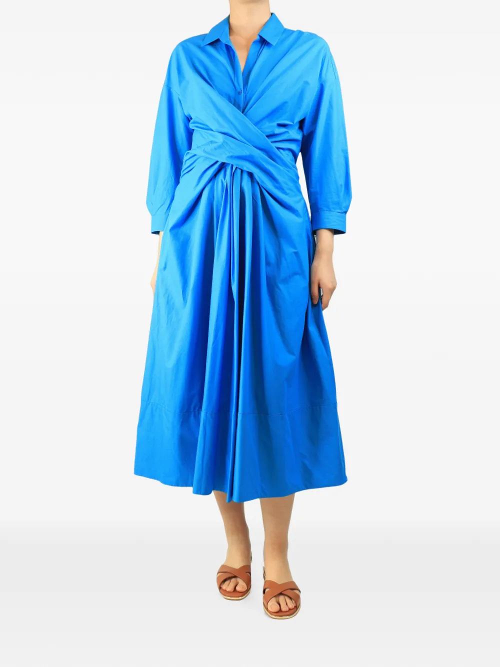 Paule Ka Abito midi - Blu