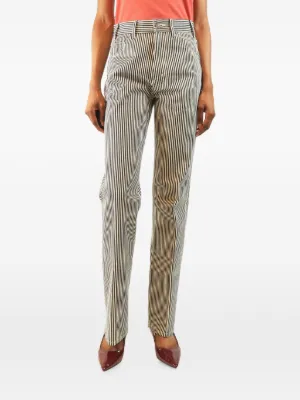 OUR LEGACY Serene Crinkled Trousers | Purple | FARFETCH