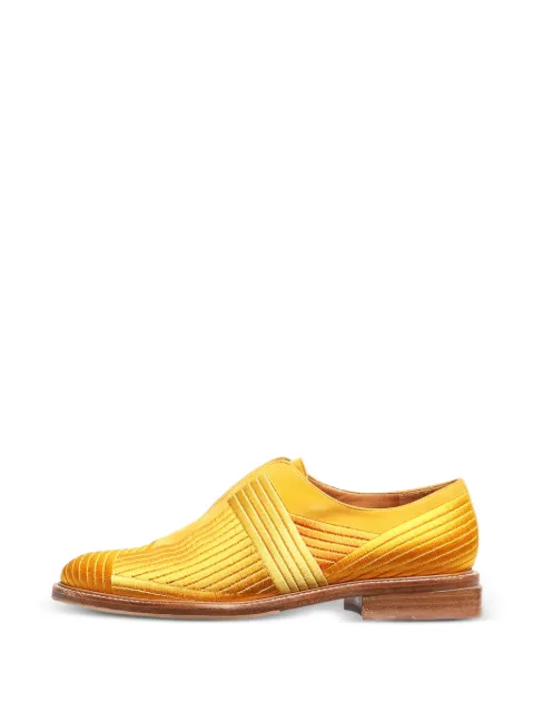 Clergerie embroidered slip-on shoes