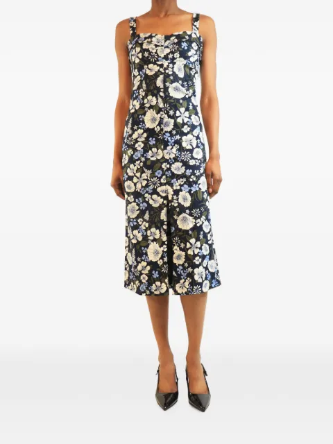 Veronica Beard Colleen floral-print midi dress