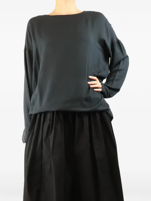 Album Di Famiglia boat-neck long-sleeve tunic