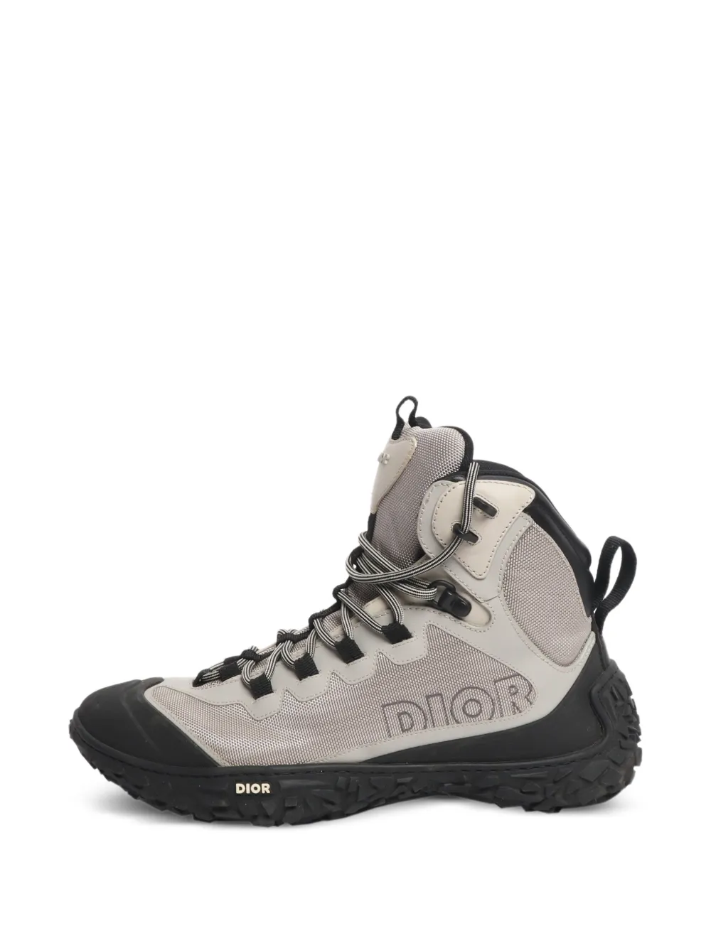Christian Dior Pre-Owned Hiking-Boots mit Schnürung - Grau