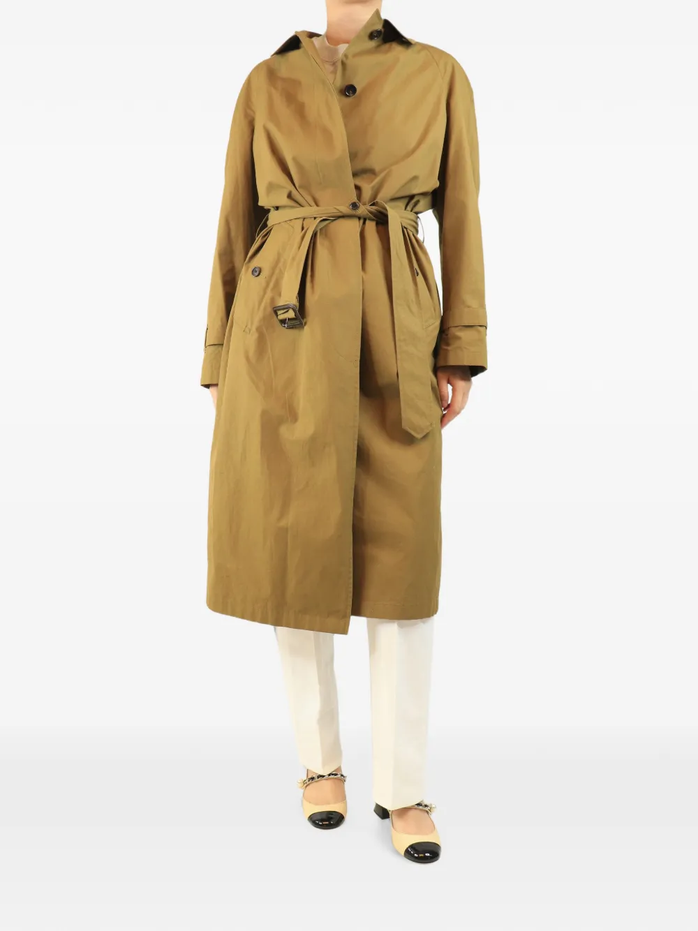 Margaret Howell Trenchcoat mit Knopfverschluss - Nude
