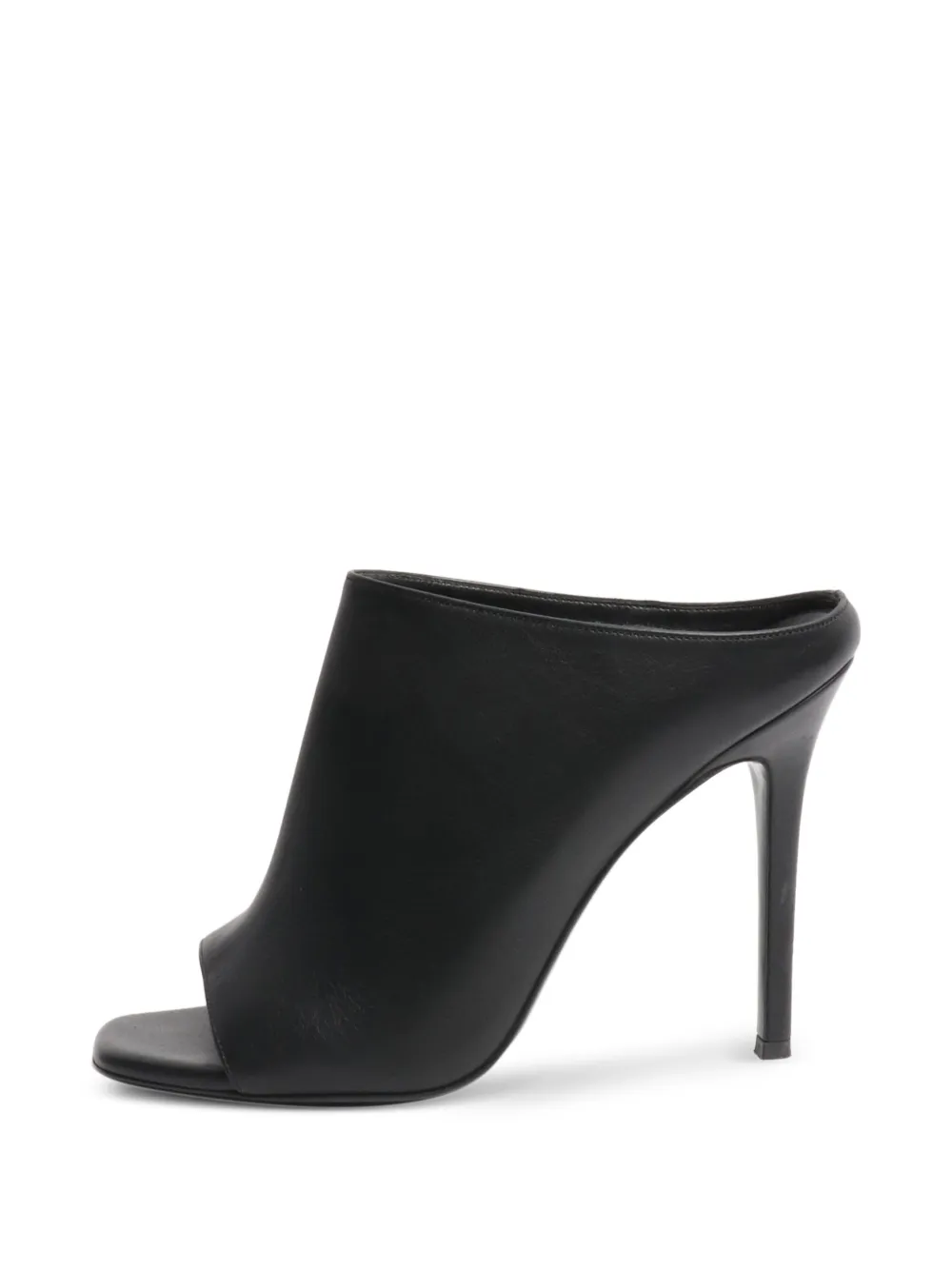 Ermanno Scervino Vintage Sandalen aus Leder - Schwarz