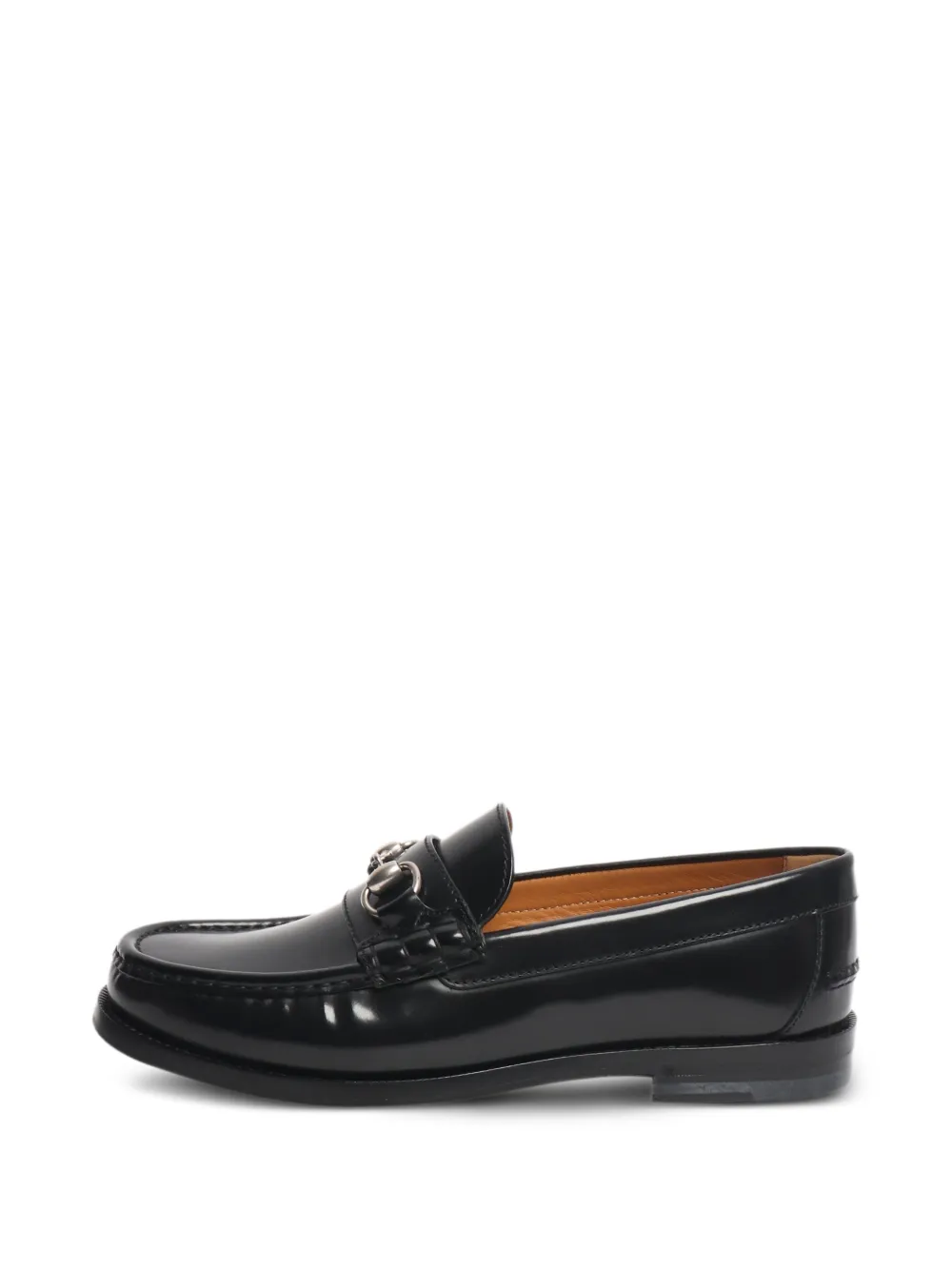 Gucci Pre-Owned Mocassini in pelle - Nero