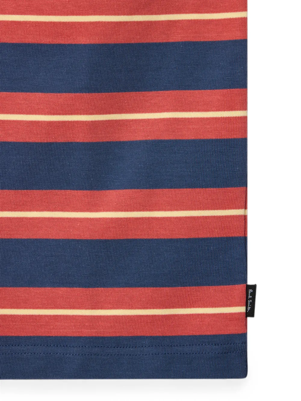 PS Paul Smith Gestreept katoenen T-shirt Blauw