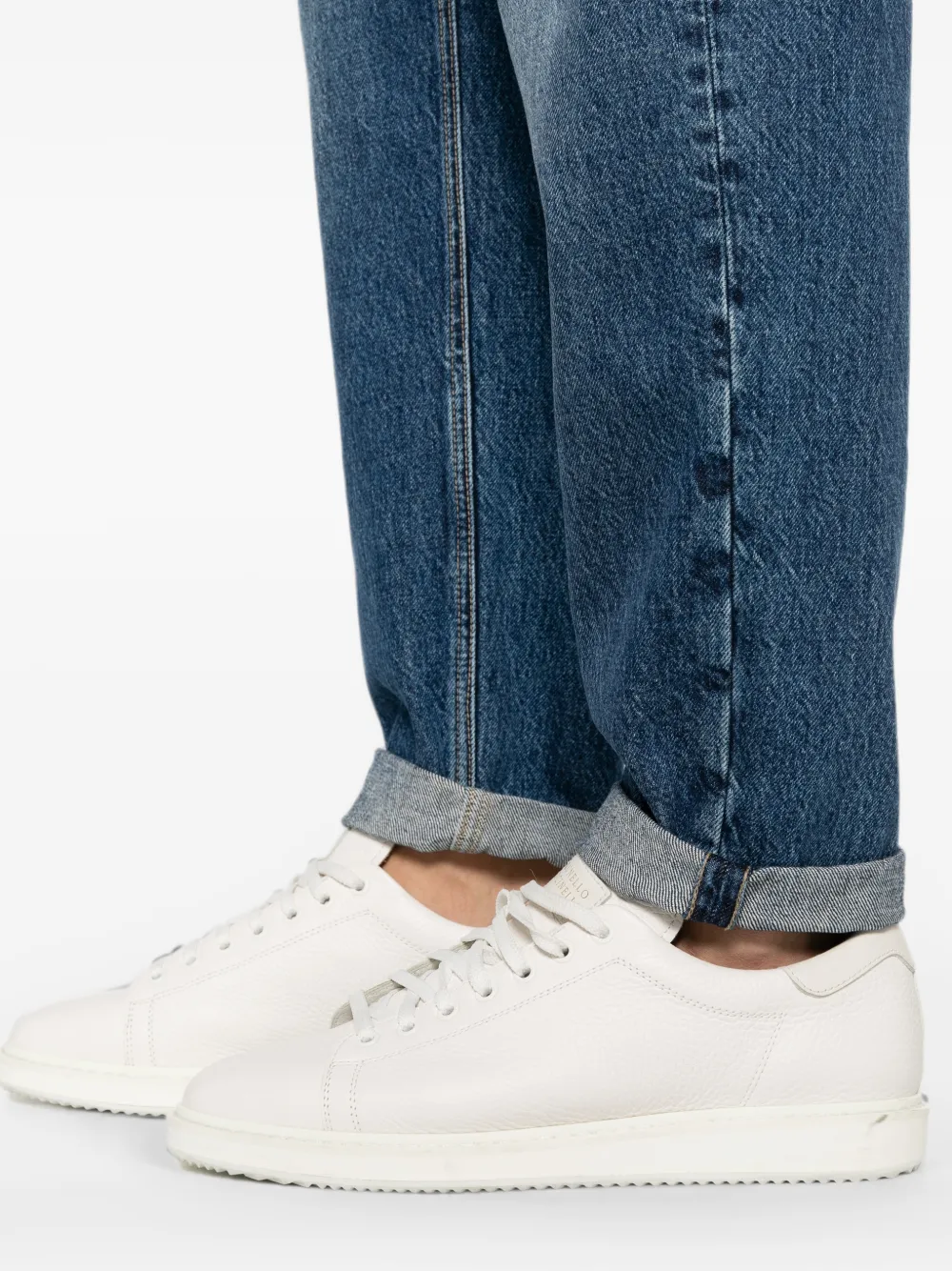 Brunello Cucinelli Jeans met vervaagd-effect Blauw
