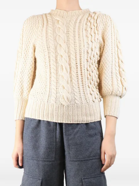 Apiece Apart mixed-knit jumper