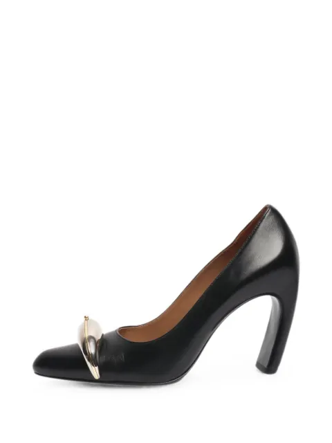 Tory Burch pierced curved-heel pumps