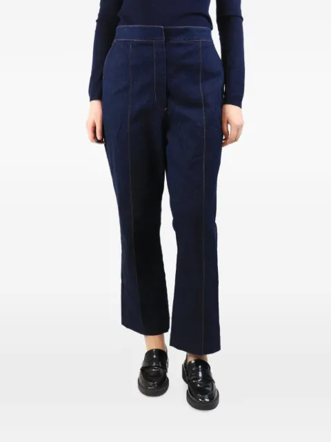 Veronica Beard seam-detail pocket jeans