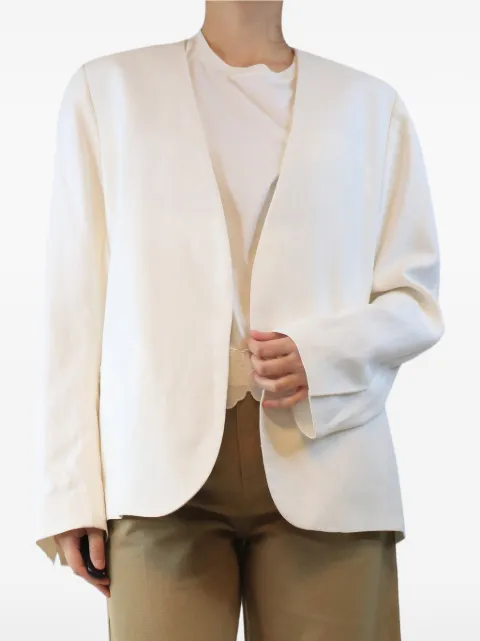 TOTEME blazer de traje sin cuello