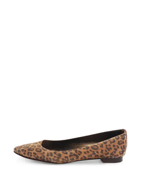 Manolo Blahnik leopard-print pumps