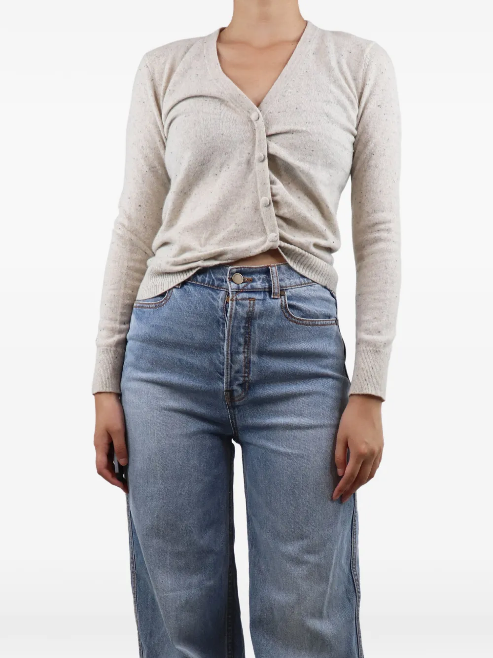 Altuzarra Cardigan con effetto mélange - Toni neutri