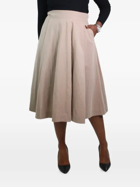Margaret Howell pleated midi skirt