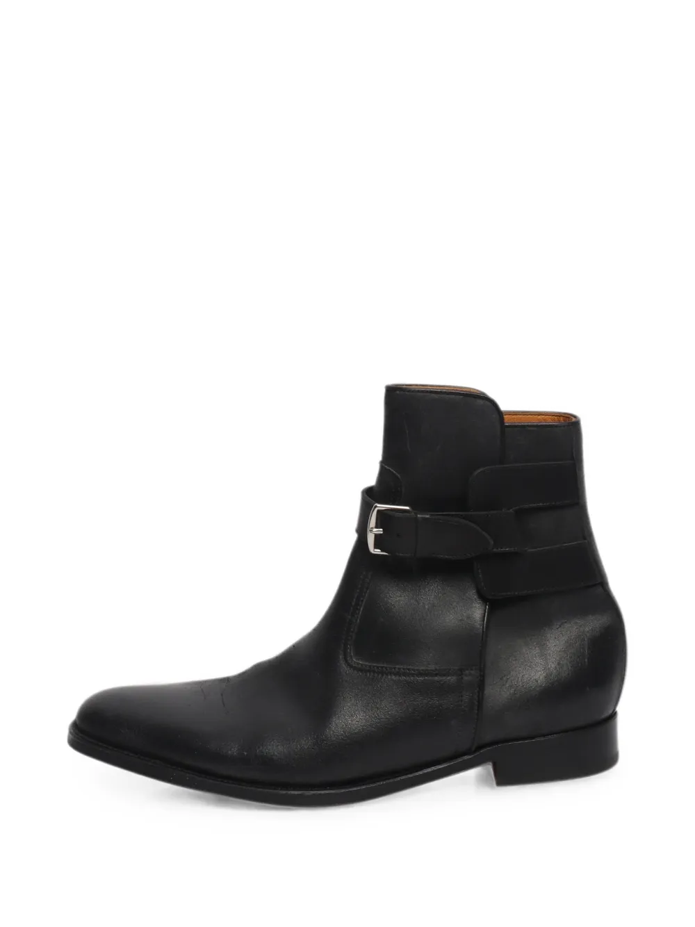 Hermès Pre-Owned Stivaletti con fibbia - Nero