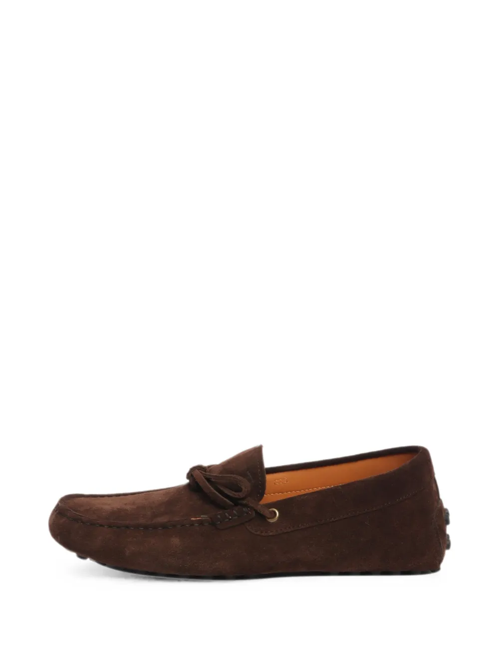 Tod's Vintage Gommino Loafer mit Schleife - Braun