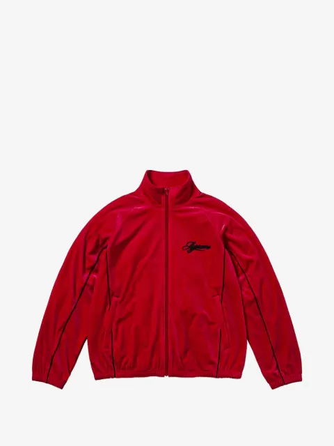 Supreme long-sleeve zip-up track jacket