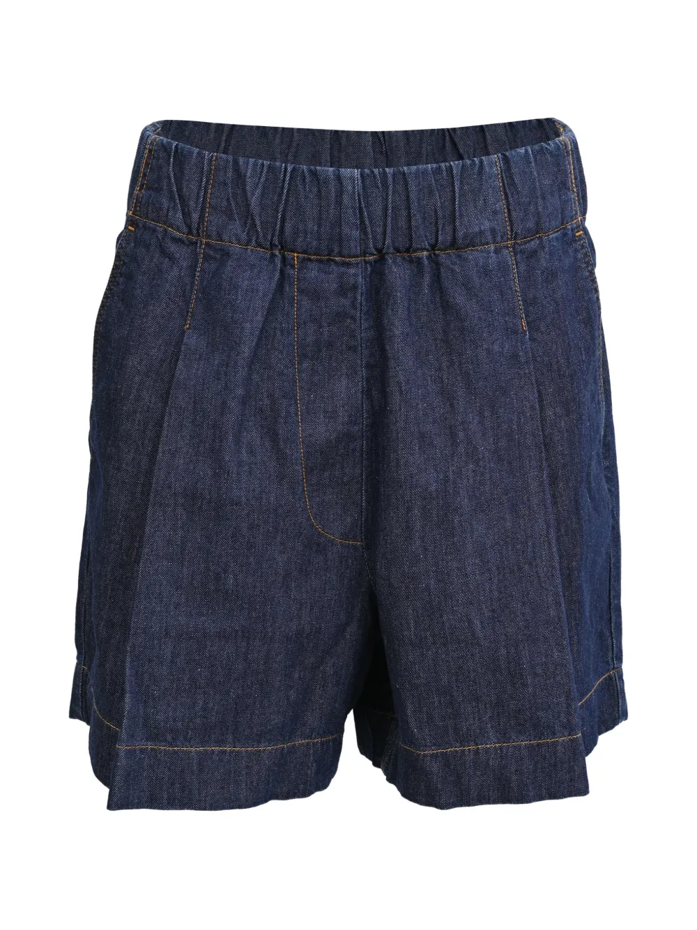 Dries Van Noten Pre-Owned 2010-2020s Pila pleated shorts - Blu