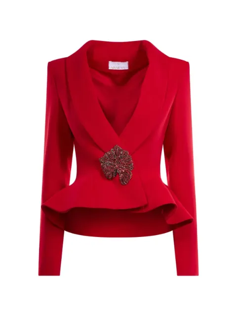 ARAFTU embellished peplum blazer