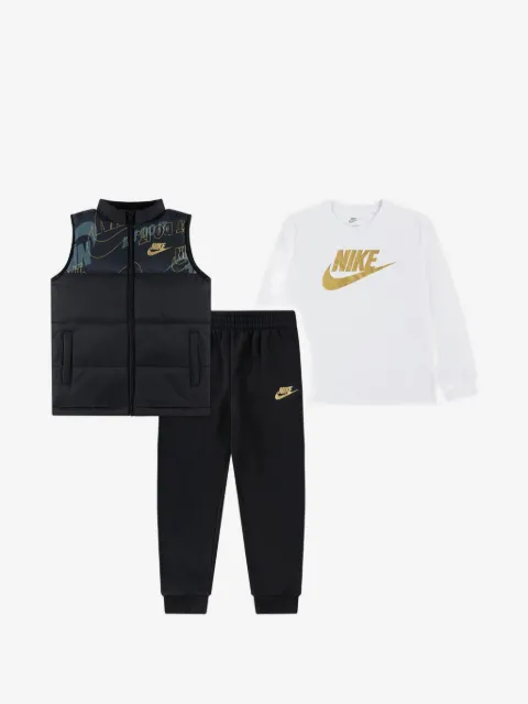 Nike Kids logo-print trouser set (set of three)