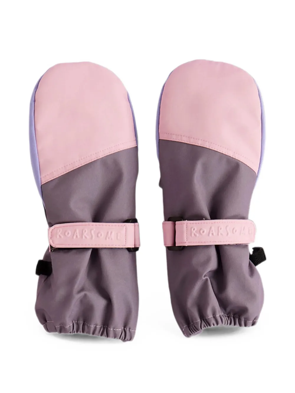 Roarsome touch-strap ski mittens - Viola