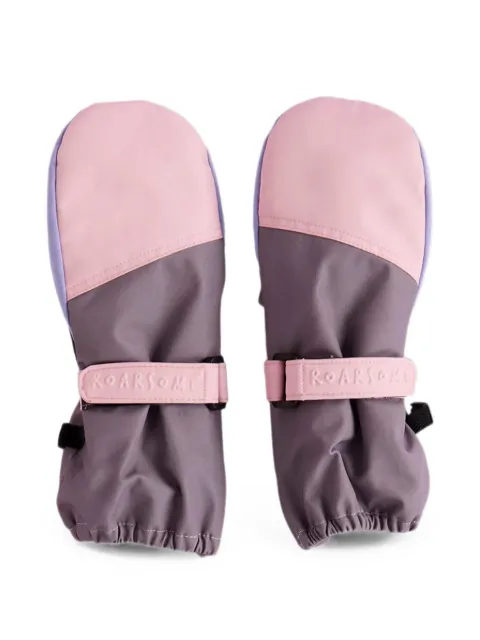 Roarsome touch-strap ski mittens