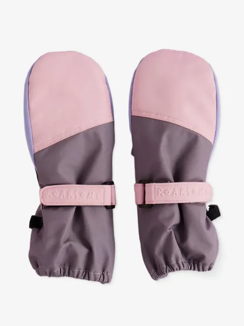 Roarsome touch-strap ski mittens