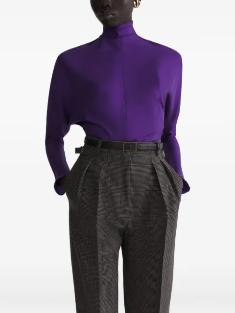 Mugler bat-sleeve top