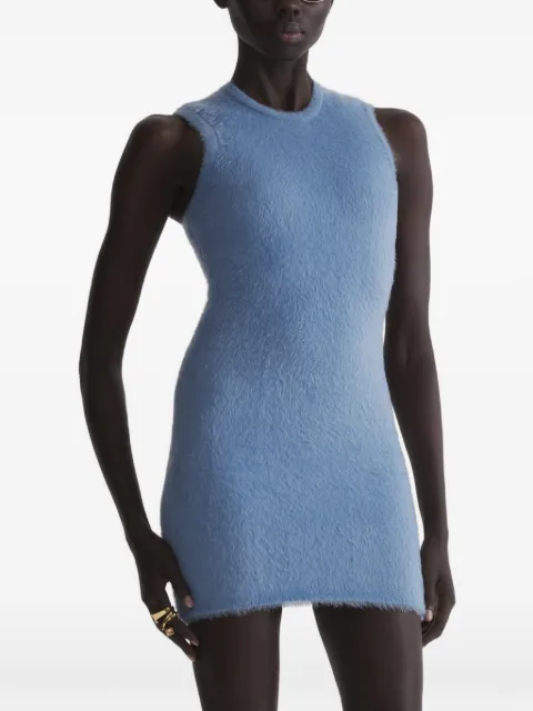 Mugler Gebürstetes Minikleid