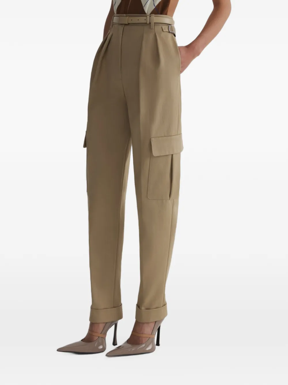 Mugler cargo pants