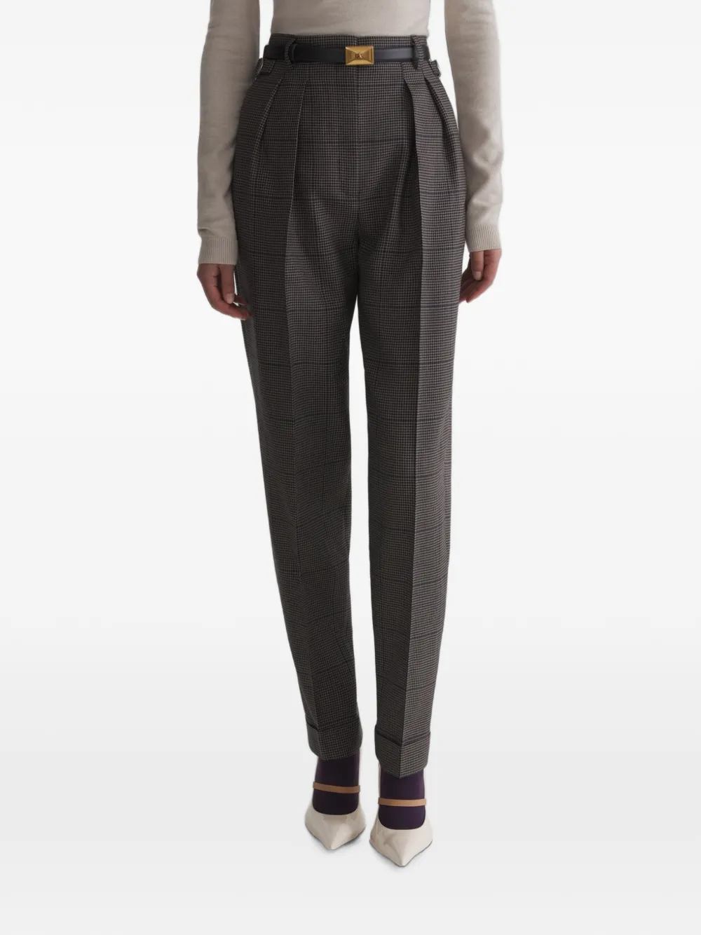 Mugler Karottenhose - Grau
