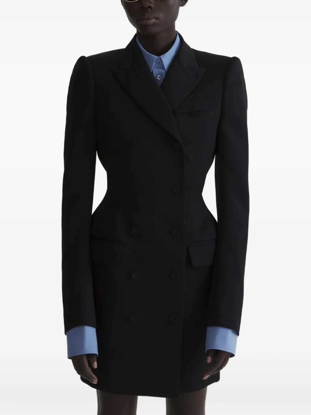 Mugler mini hourglass dress jacket
