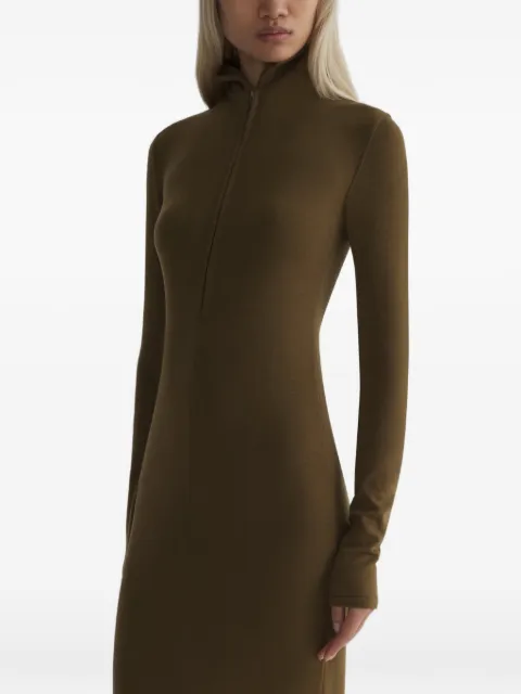 Mugler ジャージーマキシドレス